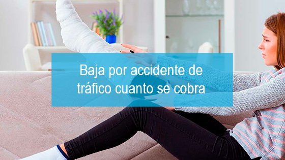 Quién me paga estando de baja por accidente de tráfico