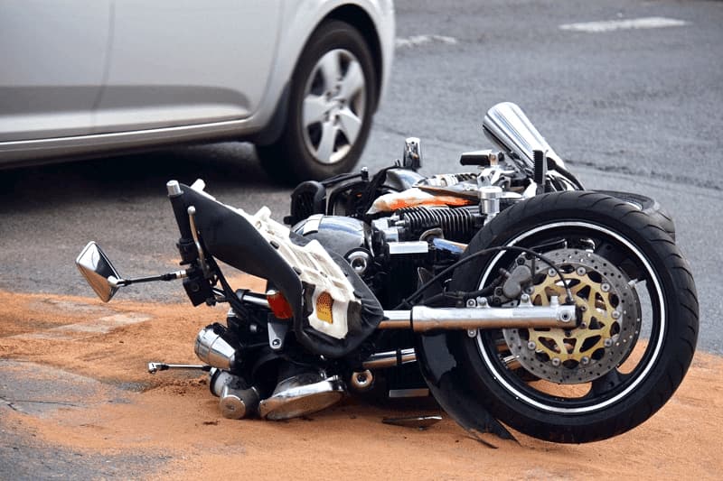 Indemnización por lesiones en accidente de moto