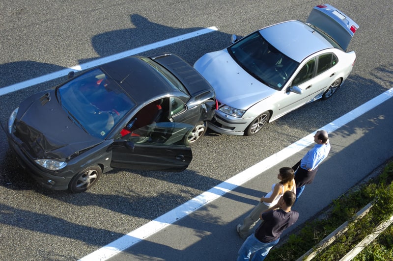 accidente por alcance
