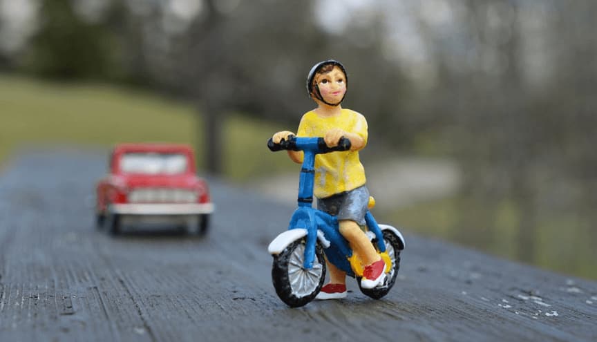 Lesiones en niños por accidente de tráfico
